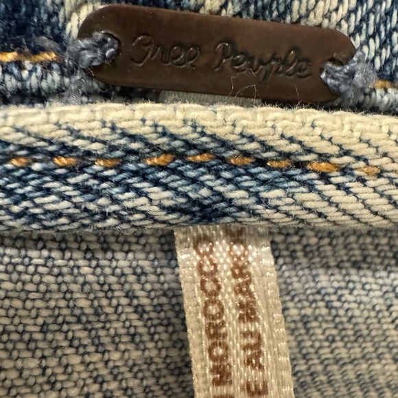 Free People Blue Denim Jacket - Picture 2 of 3